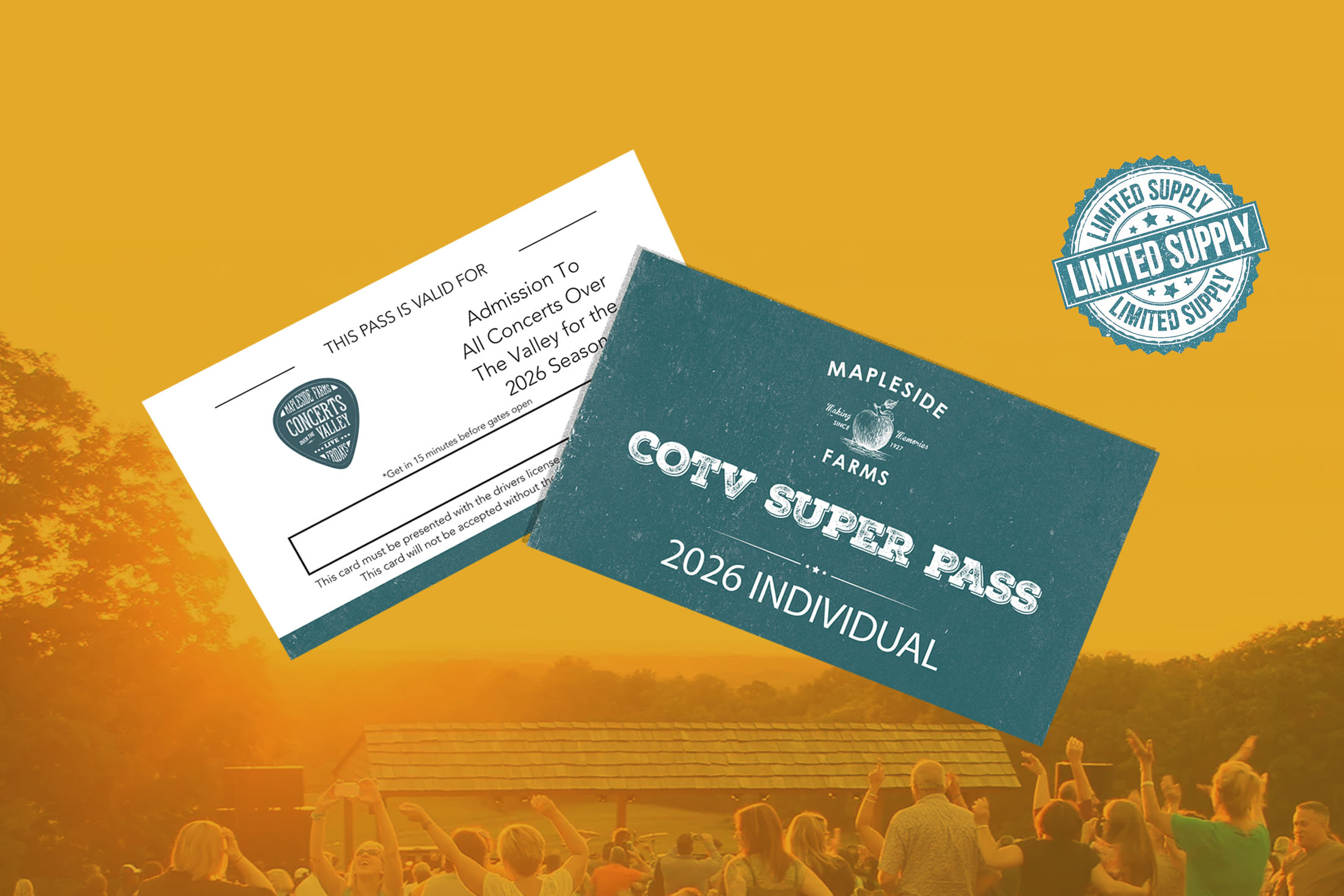 COTV Super Pass — One Pass. Every Concert. All Summer Long.