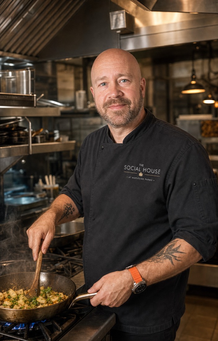 Rob Romph, chef overseeing the food program at The Social House