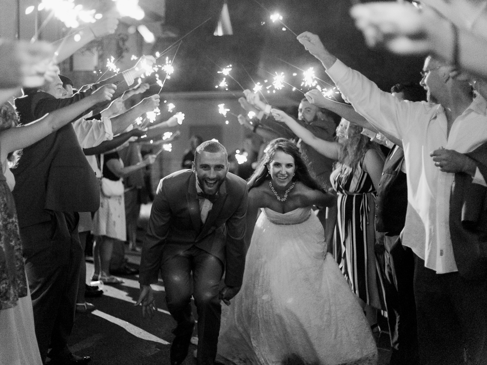 Sparkler celebration