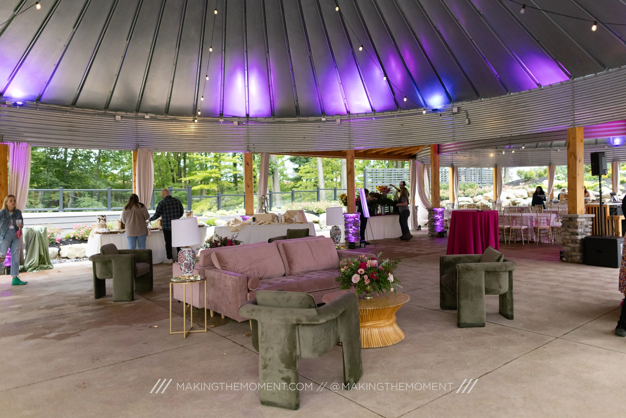 Seating at The Waterfall