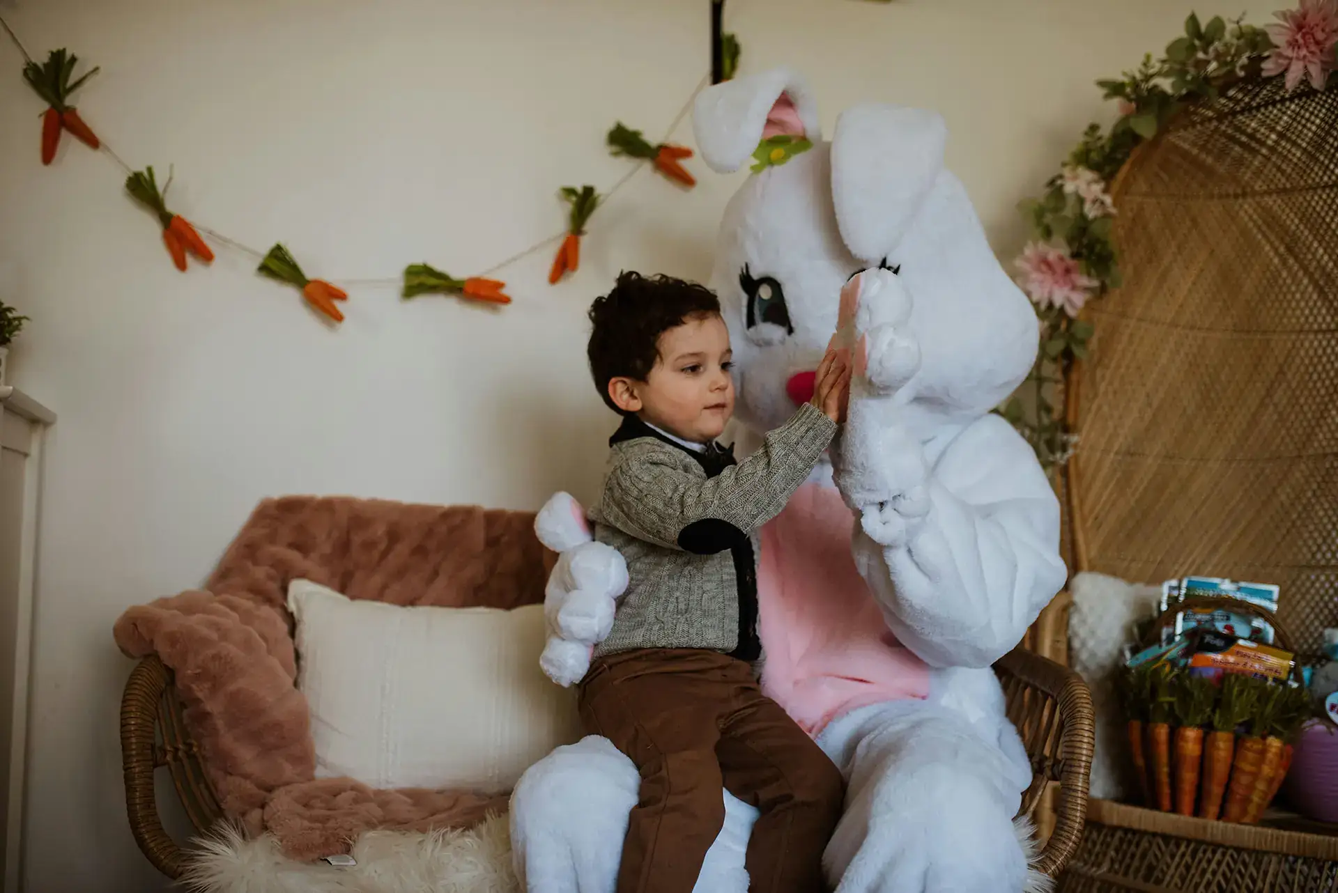 Easter Bunny at Mapleside Farms