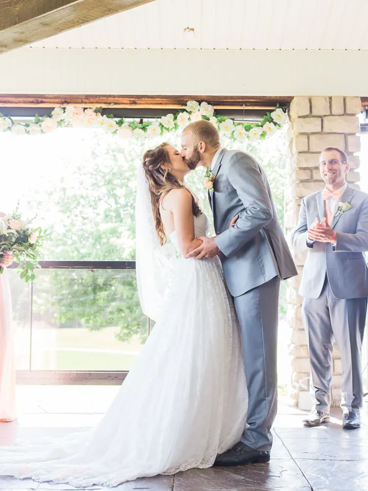 Wedding kiss
