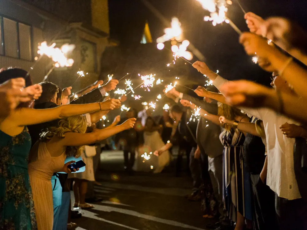 Sparkler exit
