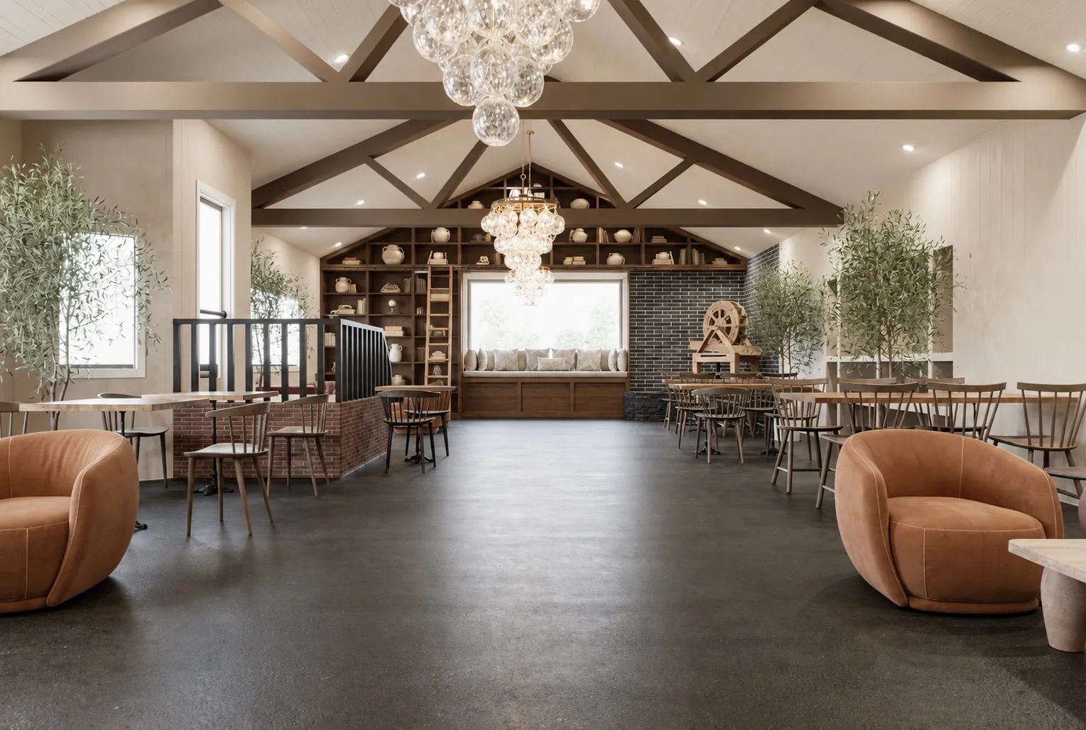 The Library at The Social House, Mapleside Farms
